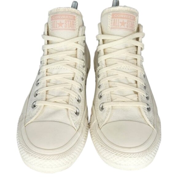 Converse Chuck Taylor All Star Sneakers 7 Madison Mid Fairy Goddess Egret Pink - Picture 2 of 10